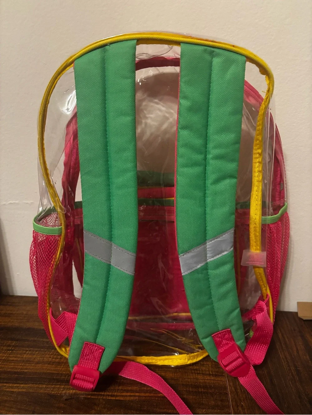 Kids Red Sequin Front Pocket Backpack